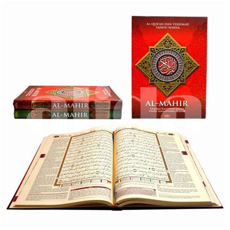 Promo Ori Alquran Al Mahir Uk Besar A4 Terjemah Tajwid Warna Al Quran