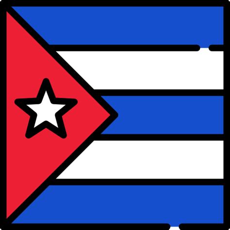 Cuba Flags Square Icon