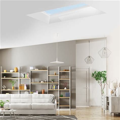 Puits de lumière fixe noir Columbia Skylights de 30 5 po x 30 5 po en