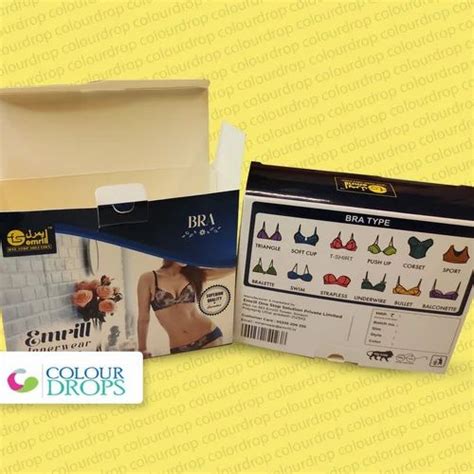 Under Garments Bra Packaging Box At Rs 6 Piece Undergarment Box In