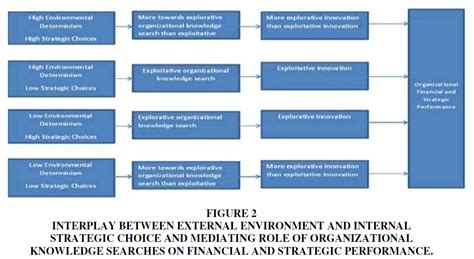 Linking Interplay Between External Environment And Internal Choices To