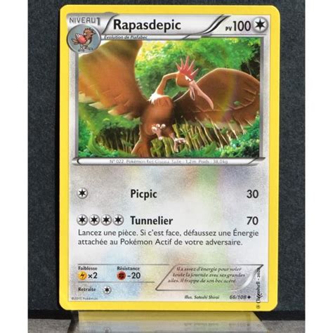 Carte Pokémon 66 108 Rapasdepic XY06 Ciel Rugissant NEUF FR Cdiscount