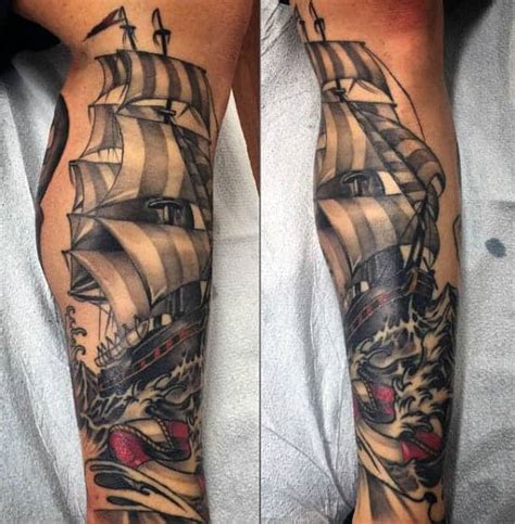 60 Sailboat Tattoo Designs For Men 2023 Inspiration Guide