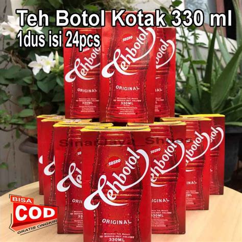 Jual Teh Botol Sosro Kotak 330 Ml 1 Dus Isi 24 Pcs Di Seller SinarJaya