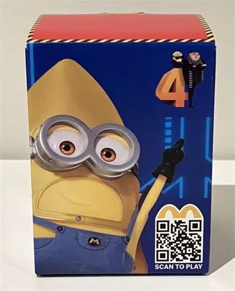 Mcdonalds X Minions Despicable Me Happy Meal Toy Mega Gus