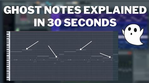 Ghost Notes Explained In Seconds Fl Studio Fl Studio Tutorials