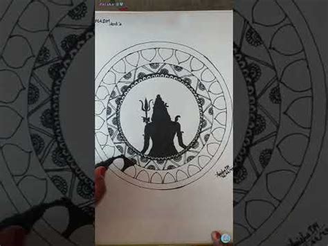 Mahashivratri Special Lord Shiva S Mandala Art Painting For Beginners