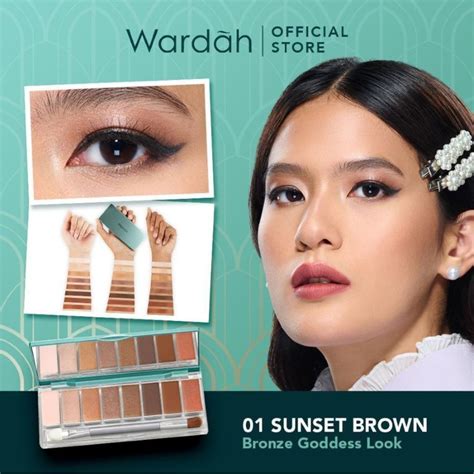 Wardah Exclusive Eyeshadow Palette 10g Shopee Malaysia