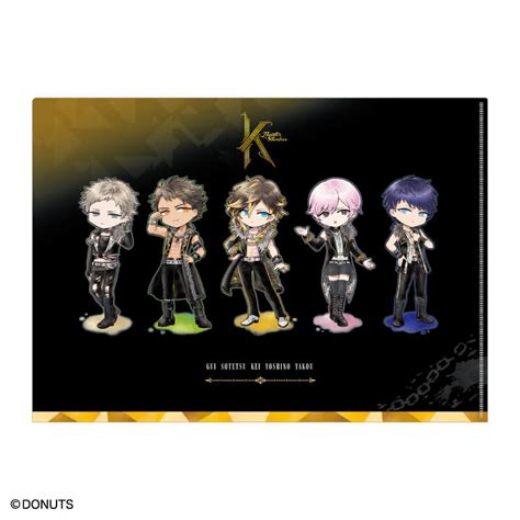 ブラックスター A4シングルクリアファイルteam K｜アニメ・キャラクターコラボグッズのecならeeo Store（イーオストア）