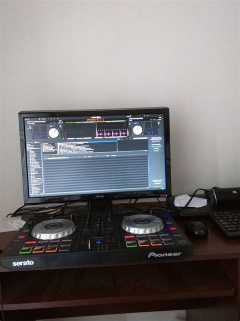 Home DJ Setup Pioneer DDJ-SB Serato DJ. #Pioneer #MidiController # ...