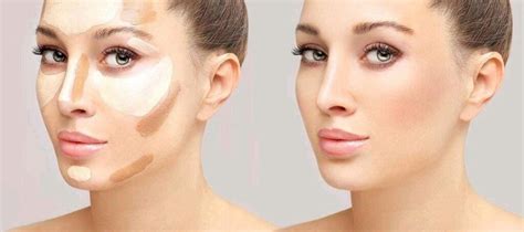 El Contouring O Maquillaje Del Contorno De La Cara