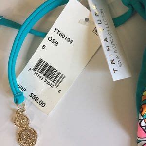 Trina Turk Swim Trina Turk Turquoise Blue Bikini Bottoms Nwt