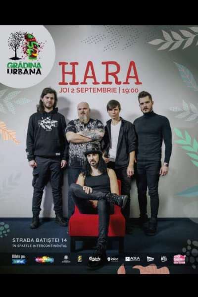 Concert Hara la Grădina Urbană în septembrie 2021 BILETE