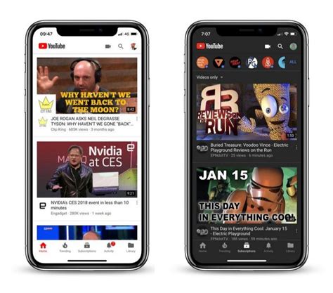 Así Se Activa El Modo Oscuro De Youtube En Ios