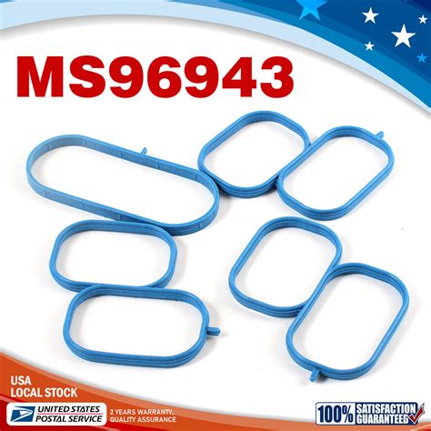 Car Upper Plenum Rubber Gasket Set MS96943 For 2005 2015 Nissan