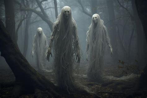 Premium AI Image | Phantom Forest Creatures Phantom creatures roaming ...