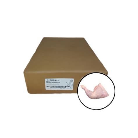 Caja De Cuartos Traseros De Pollo Pilgrim S Kg Lb