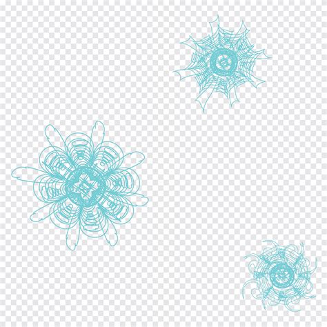 Turquoise Cobalt Blue Aqua Teal Snowflakes Blue Computer Png PNGEgg