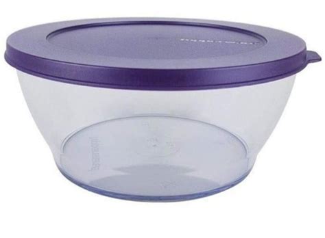 Tupperware Tigela Clear Litros Roxa Tigela Magazine Luiza