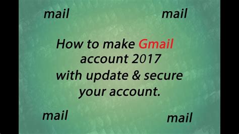 How To Create A Gmail Account Update Youtube