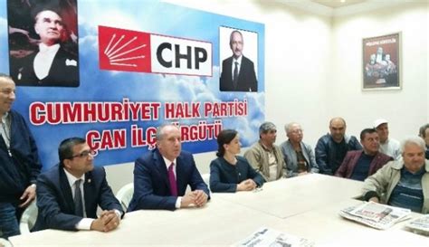 Muharrem İnce CHP Çan İlçe Örgütünü Ziyaret Etti Kahramanmaraş