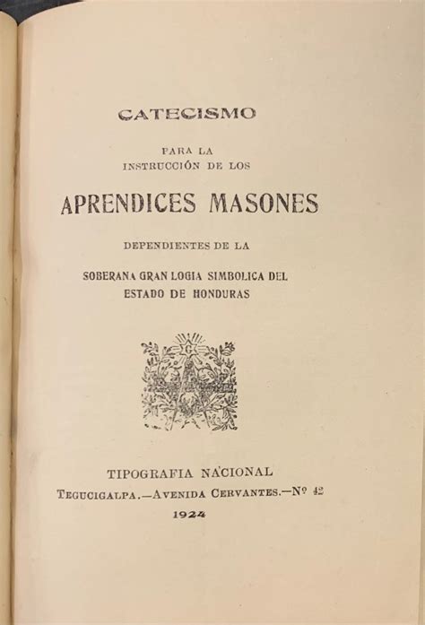 Constitución de la Masoneria Simbolica de la República de Honduras