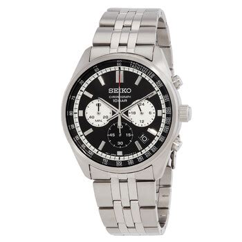 Seiko Chronograph Quartz White Dial Men S Watch SSB425P1 4954628250360