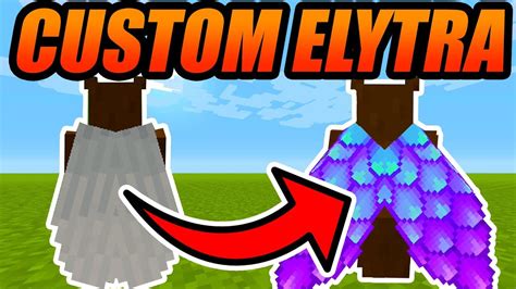 Minecraft Elytra Wing Design