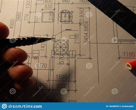 El Dise O Arquitect Nico De Edificios Y Las Estructuras Planean Imagen