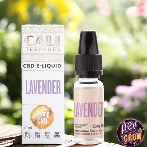 Compra E Liquid Cbd Lavender De Cali Terpenes Barato En Pevgrow