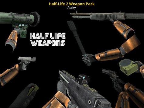 Half Life 2 Weapon Pack Half Life Mods