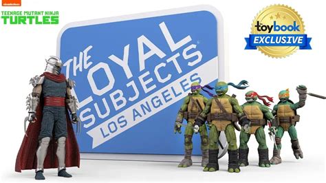 The Loyal Subjects Paramount Team Up To Extend Teenage Mutant Ninja