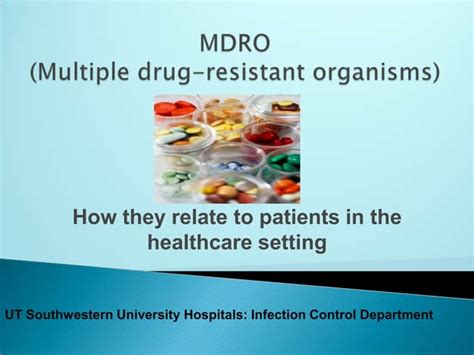 Mdro infection controlnursing final version 11.17.09 1 | PPT