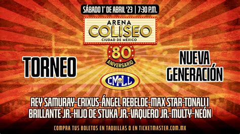 Lucha Libre Cmll On Twitter Arranca El Torneo Nueva Generaci N Cmll