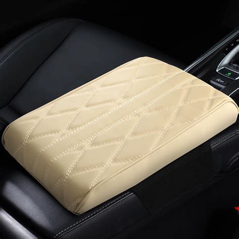 Amazon Tecfino Car Center Console Cover Leather Arm Rest Cover