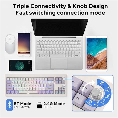 Mua Epomaker Shadow X Gasket Mechanical Keyboard Hot Swap Compatible Ghz Bluetooth Usb C