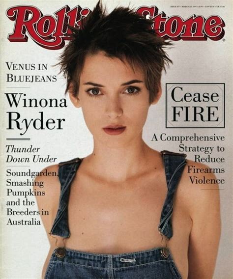 The Sexiest Rolling Stone Covers Of All Time Winona Ryder Rolling