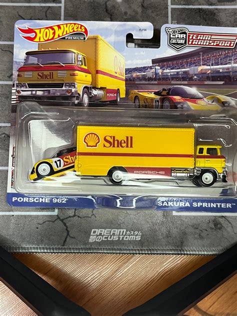 Hot Wheels Team Transport Porsche Sakura Sprinter Hobbies Toys Toys Games On