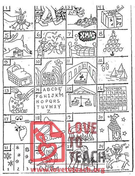 Christmas Songs Rebus Puzzles Free Printable A Z