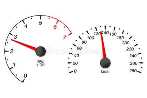 Tablero De Instrumentos Del Velocímetro Del Coche El Panel Del Metro De