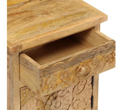 Table De Chevet Bois De Manguier Massif X X Cm Table De Chevet But