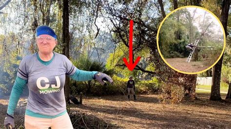 Almost Died In Epic Tree Fail And He Just Keeps Going Youtube