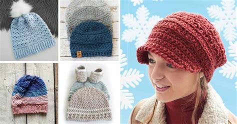 26 Crochet Winter Hat Patterns - Ideal Me