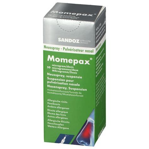 Momepax Neusspray 50 Mcgdosis 18 G Farmaline