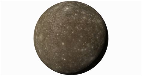 3d Model Callisto J4 Jupiter Moon Turbosquid 1343737