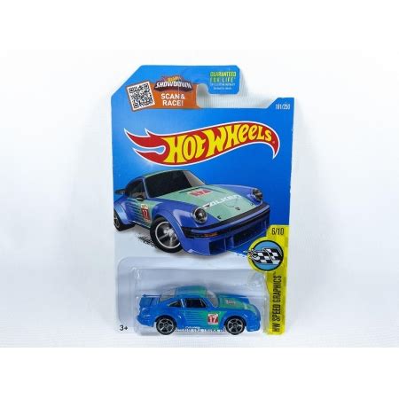Automobilli Miniaturas Colecionáveis Miniatura Porsche Turbo RSR Falken Hot Wheels