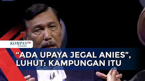 AHY Sebut Ada Upaya Jegal Anies Luhut Kampungan Itu YouTube