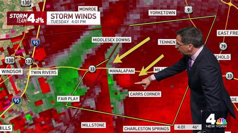 Nj Tornado Confirmed In Mercer County Quaker Bridge Area Nbc New York