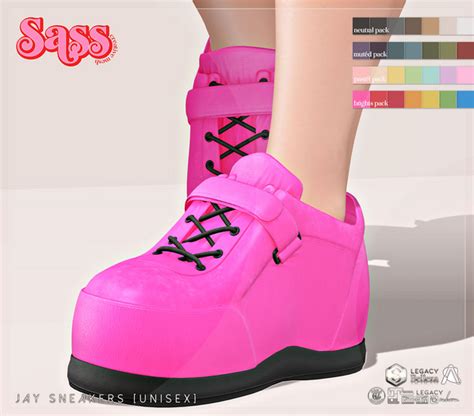 Second Life Marketplace Sass [jay Sneakers] Fatpack ♥genx ♥legacy ♥