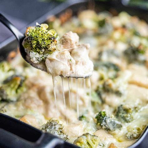 Keto Chicken And Broccoli Alfredo Casserole Home Made Interest